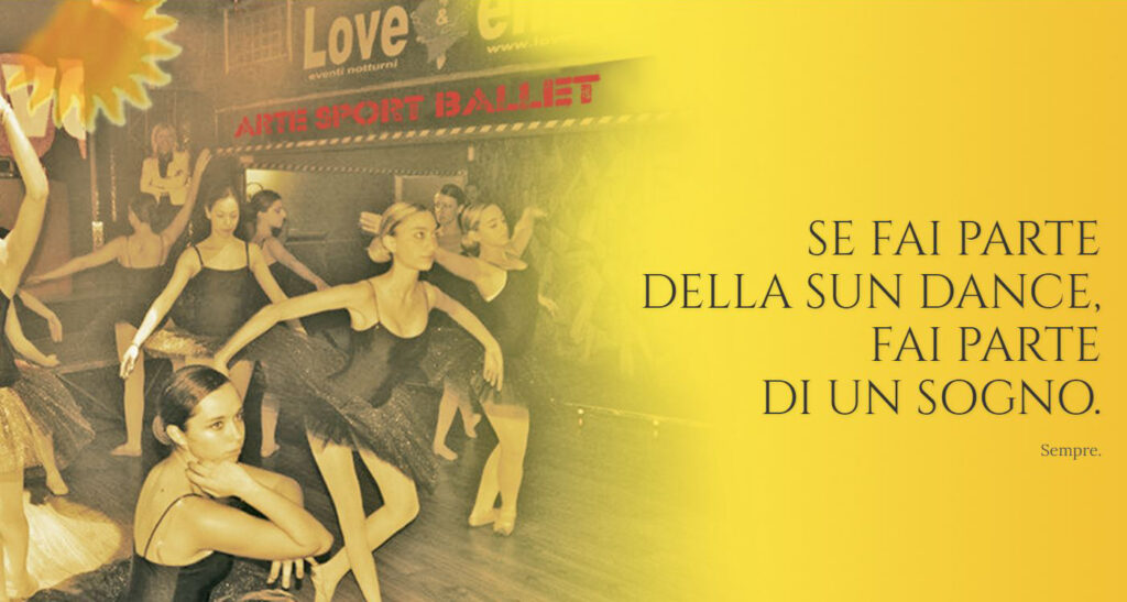 Sun Dance __ Arte Sport __ Scuola di Danza __ Sidebar __
