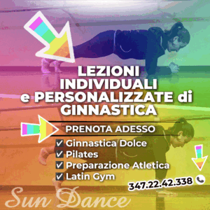 LEZIONI INDIVIDUALI DI GINNASTICA, PILATES E STRETCHING - Scuola di Danza Sun Dance di Torino